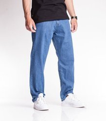 El Polako GRAFFITI Baggy Jeans jasne Spranie