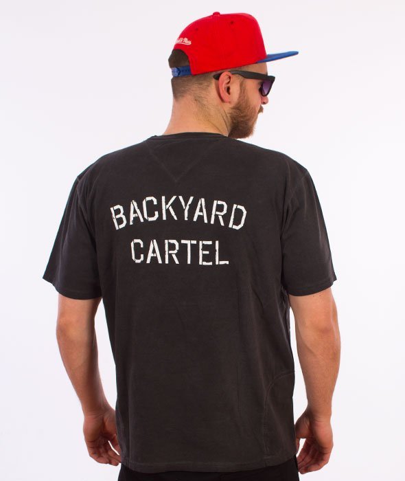 Backyard Cartel-Combat T-Shirt Szary