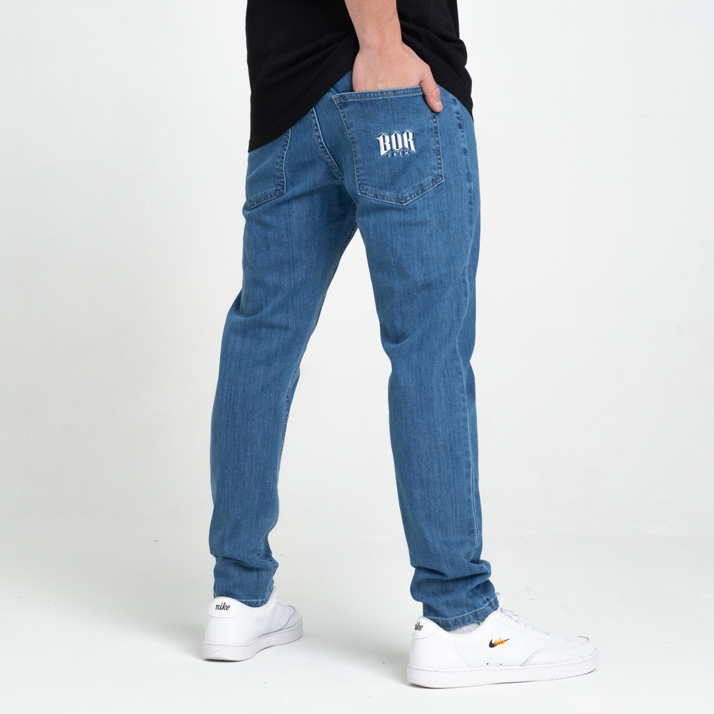 Biuro Ochrony Rapu CLASSIC BORNew Spodnie Jeans Light
