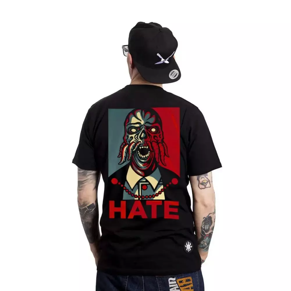 Brain Dead Familia Hate T-shirt Czarny
