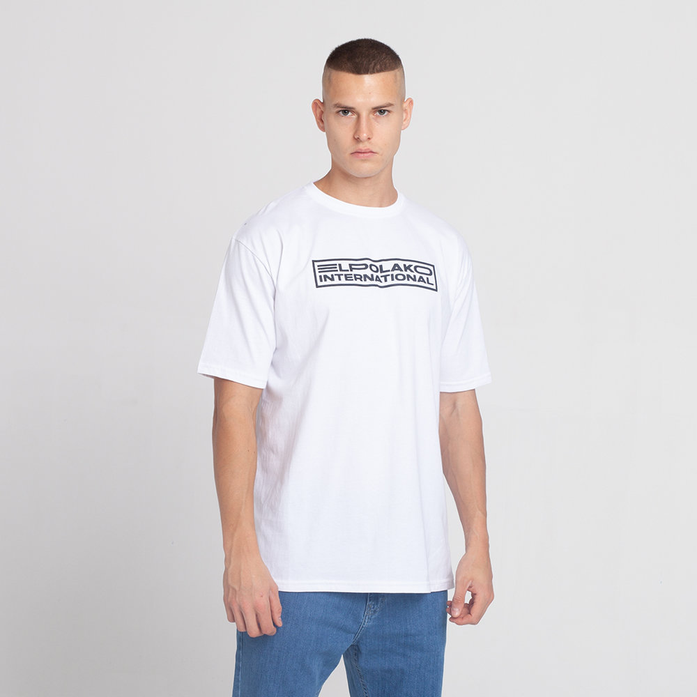 El Polako INTERNATIONAL T-Shirt Biały