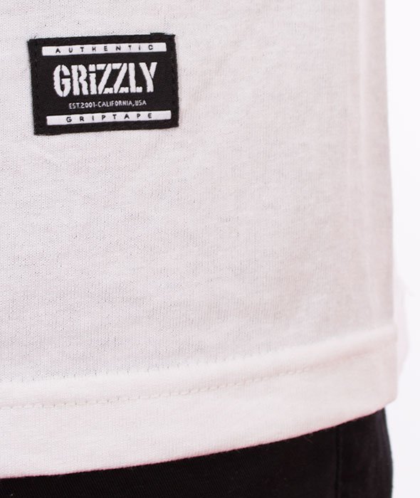 Grizzly-Cavedigger T-Shirt White