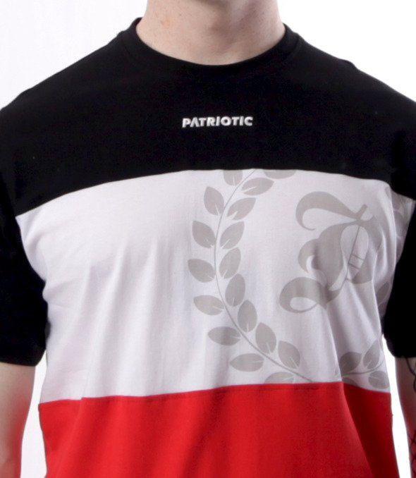 Patriotic-Laur Mini Trio T-shirt Czarno Biało Czerwony