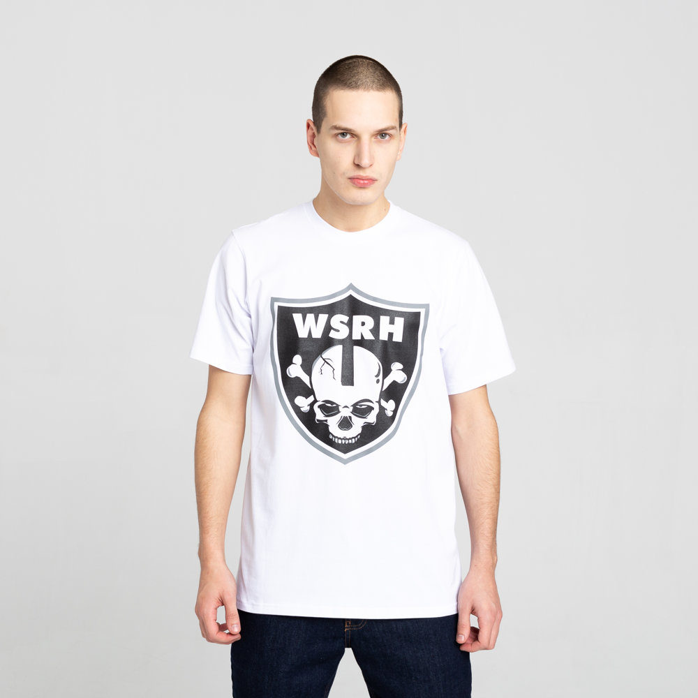 WSRH Shield T-Shirt Biały