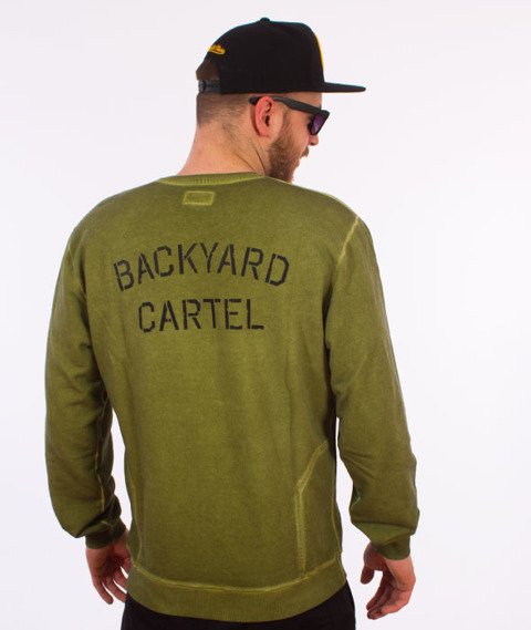 Backyard Cartel-Combat Bluza Zielona