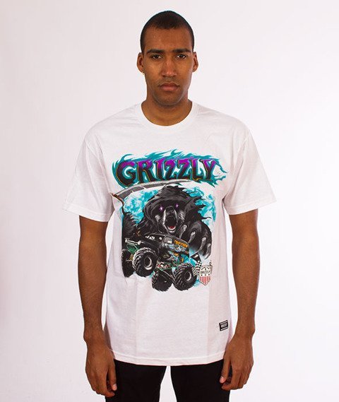 Grizzly-Cavedigger T-Shirt White