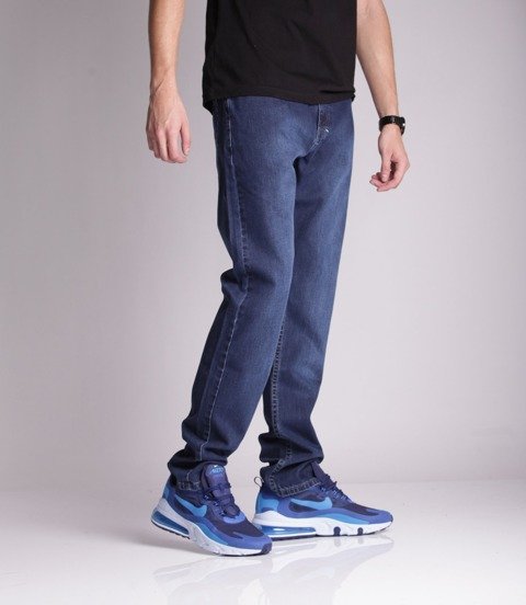 Mass DOPE Jeans Tapered Fit Dark Blue