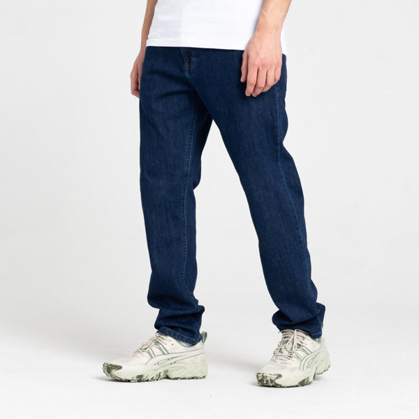 SmokeStory- SSG Haft Classic Slim Jeans Spodnie Medium Blue